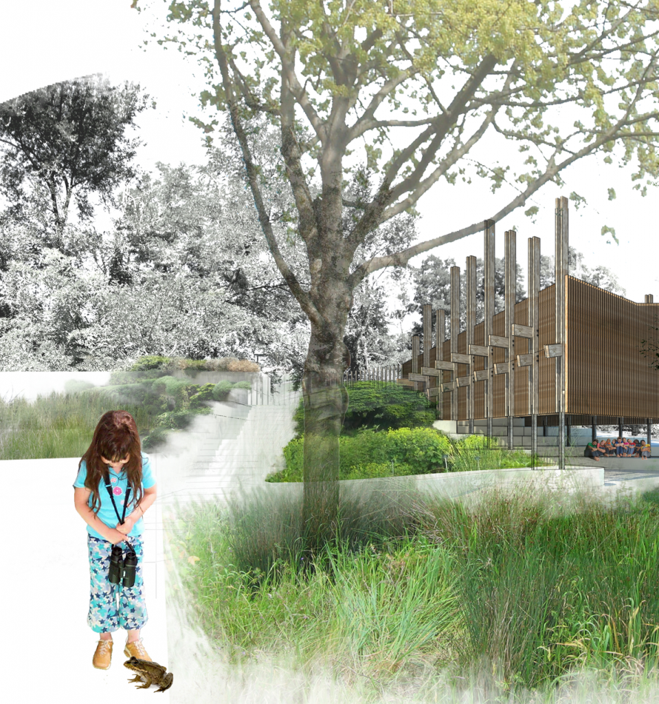 Community Space Project EDGE Pavilion Lang Architecture